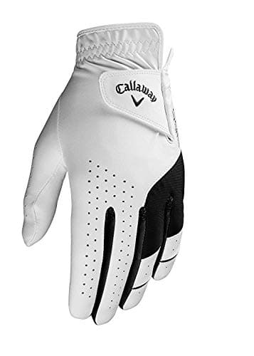 Image of Callaway Men's Golf Gloves Weather Spann 2PK Left Hand, Pack of 2, Medium, White