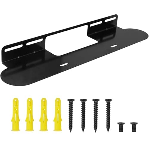 Image of LOMGDOVC Soundbar Wall Mount for Sonos Beam Wall Mount Bracket for Gen 2 & Gen 1 | Soundbar TV Mount with Secure & Low Profile Design | Includes All Mounting Hardware,Black
