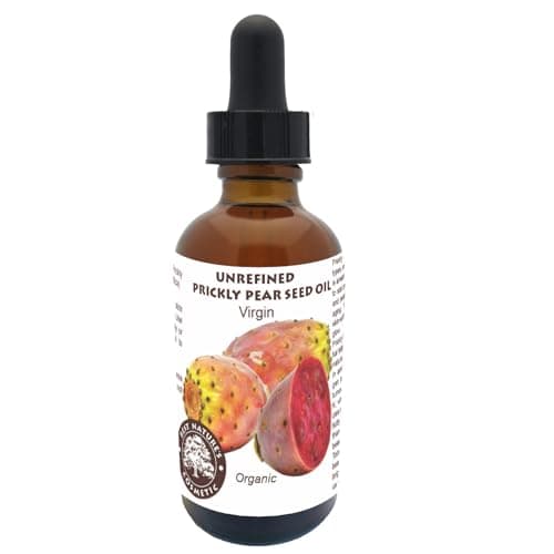 Image of Best Nature’s Cosmetics Prickly Pear Seed Oil (Barbary Fig, Cactus) - Prickly Pear Oil 100% Pure, Cold Pressed, Unrefined – Face, Body & Hair Moisturizer for Hydrated, Glowing Skin, 1 oz (30 ml)