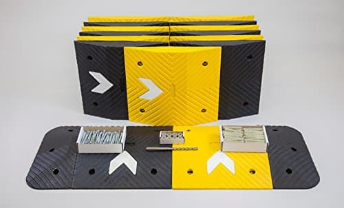 Image of The Ramp People 5mph Speed Bump Kits - 75mm High - Includes Fixings (8500mm) Modular Speed Ramp Kit