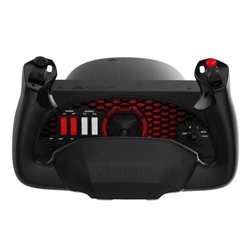 Image of Honeycomb Aeronautical Alpha Flight Controls Yoke & Switch Panel in aviation quality for flight simulators | Universal control system for simmers, student pilots and pilots | Flight simulator for PC