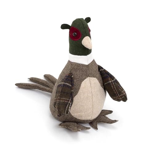 Image of Chester Pheasant Doorstop | Bird-Shaped Fabric Animal Door Stop | Decorative Weighted Door Stopper- 1.5kg