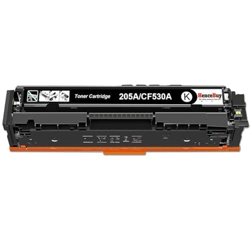 Image of HenceBuy 205A Black Toner Cartridge for HP 205A CF530A Compatible with HP Color LaserJet Pro MFP M181fw M180 M180n M180nw M180fw M181 M181n HP Color LaserJet Pro M154A M154NW Printer