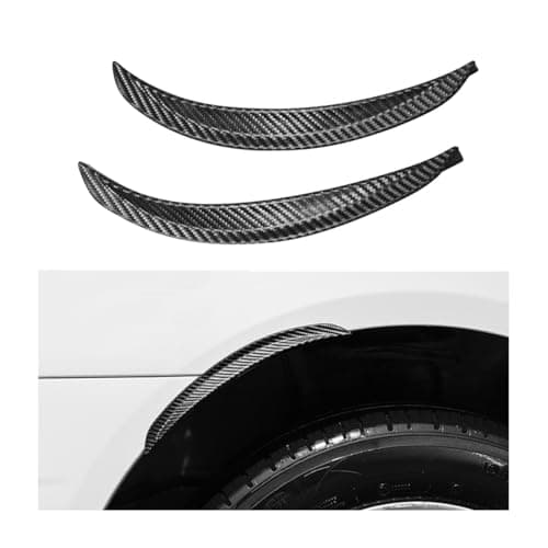 Image of CGEAMDY Fender Widening, Wheel Arch Widening Mud Guards, Car Wheel Fender Mudguards Flares, Mudguard Wheel Cover, Car Tyre Eyebrow Trim Strip, Mud Flaps Extension For Vehicle(2 Pieces)