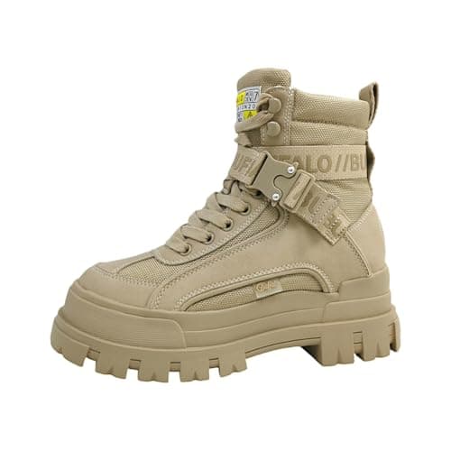 Image of Buffalo Women's Aspha Com 1 Fashion Boots, beige, 9 UK