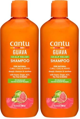 Image of Cantu Guava Scalp Relief Shampoo 13.5oz (400ml) (Pack of 2)