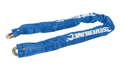 Image of Silverline 656609 Sleeved High-Security Chain 900 mm,Blue