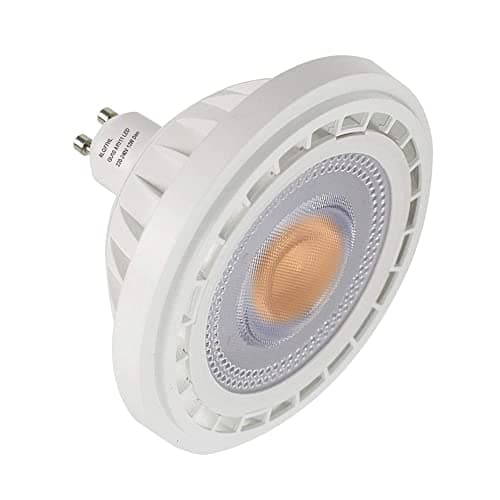 Image of ALQFFHL GU10 Based AR111 LED Bulb, Dimmable 12W 1200LM COB LED Flood Light, 100W Halogen Replacement, ES111 GU10 Reflector Bulb for Spot Down Light Track Light, Natural White 4000K
