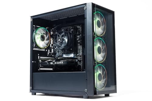 Image of GTR Gaming PC | Intel Core i5-12400F | NVIDIA RTX 5060 Ti 8GB | 16GB DDR4 RAM | 1TB NVMe SSD | 600W 80+ Bronze PSU | Windows 11 | ARGB Glass Case | WiFi