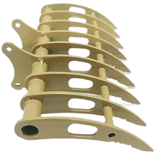 Image of Levigo RC Stainless Steel Excavator Simulation Bucket for Huina 1580/1550/1592/1593/1594 RC Excavator Digging Loosing Soil Upgrade Accessories