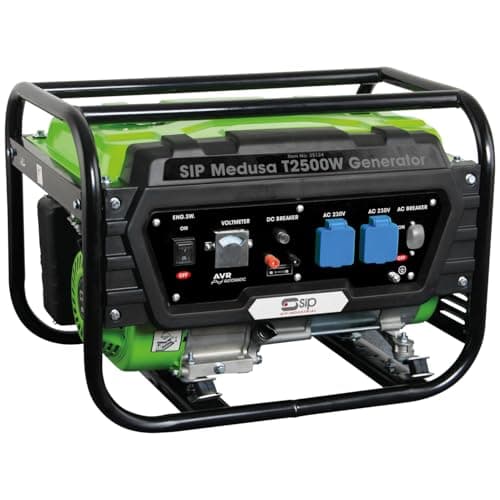 Image of SIP MEDUSA T2500W Petrol Generator 2200W 7hp 212cc 4 Stroke Engine, 15L Fuel Tank