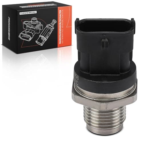 Image of Frankberg Fuel Pressure Sensor Injectorr 3-Pin Compatible with Qashqai +2 I J10 JJ10E NJ10 Trafic II Bus JL X-Trail T31 Koleos I HY Espace IV JK0/1 Replace# 166386701R