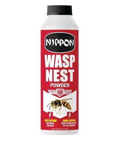 Image of Nippon Wasp Nest Powder, Rapid and Effective Control of Wasp Nests, Suitable for Indoor and Outdoor Use- 300G