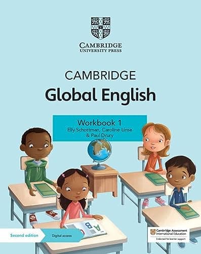 Image of Cambridge Global English Workbook 1 with Digital Access (1 Year): for Cambridge Primary and Lower Secondary English as a Second Language (Cambridge Primary Global English)