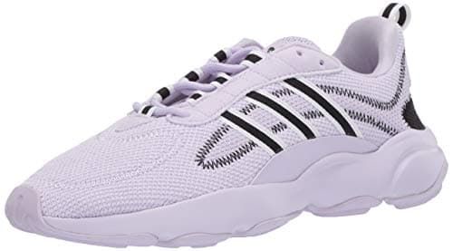 Image of adidas Originals Women's Haiwee W Sneaker, Purple Tint/FTWR White/Core Black, 7 UK