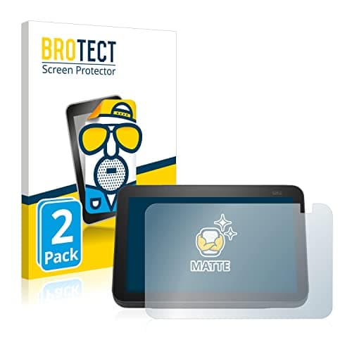 Image of brotect Screen Protector Anti-Glare compatible with Amazon Echo Show 8 2021 (2nd Gen.) (2 Pack) Screen Protector, Anti-Fingerprint Protection Film