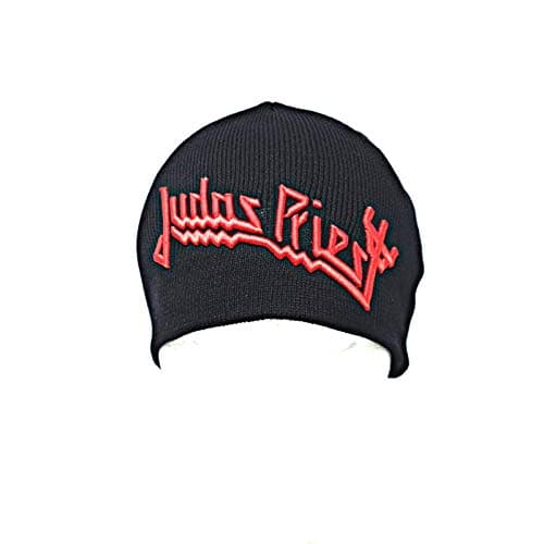Image of Judas Priest Unisex Adult Fork Logo Beanie (One Size) (Black)