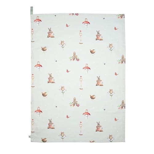 Image of Wrendale Designs Garden Friends Tea Towel