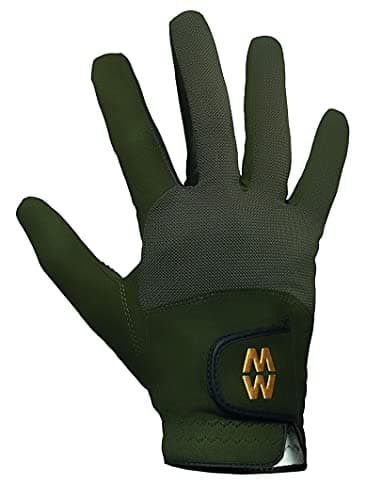 Image of MacWet Mens & Ladies 1 Pair Short Mesh Sports Gloves - Green 7.75