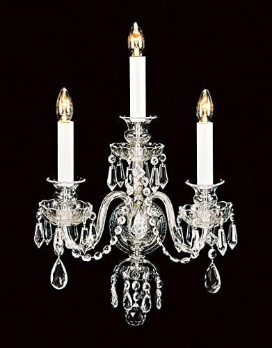 Image of Impex Abertamy Pendalogue Candle Wall Lamp