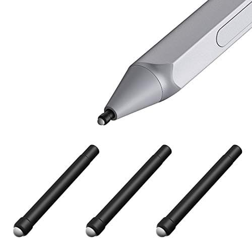 Image of TiMOVO Surface Pen Tips Replacement Kit - 3 Pack Original HB Type, Fit Surface Pro 2017 & Pro 4 Pen - Black