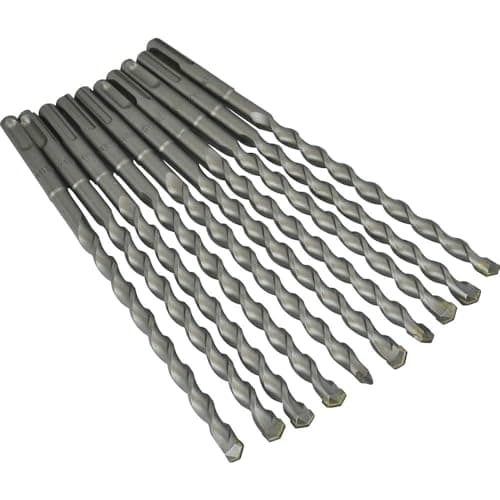 Image of Faithfull FAISDS10210B SDS Masonry Drill Bit 10 mm x 150 mm WL x 210 mm - Bulk pack of 10
