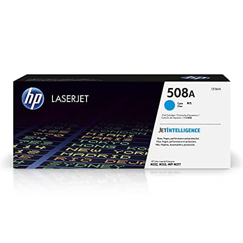 Image of HP CF361A 508A Original LaserJet Toner Cartridge, Cyan, Single Pack