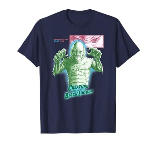 Image of Universal Monsters Creature From The Black Lagoon Restless T-Shirt