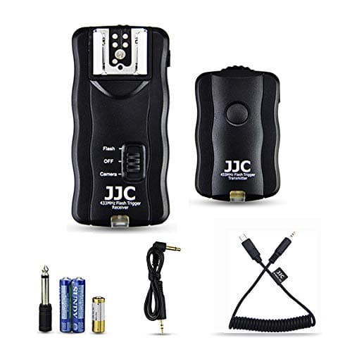 Image of JJC Wireless Remote Flash Speedlight Trigger for Sony Alpha A1 A7III A7II A7 A7RIII A7RII A7R A7R2 A7SIII A7SII A7S A9 A6500 A6400 A6300 A6000 A5100 A5000 RX100 VII VI VA V IV III RX10 IV III II