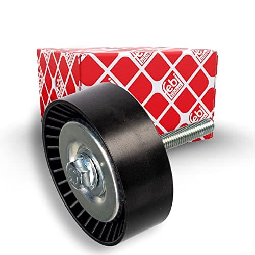 Image of febi bilstein 33977 Idler Pulley for auxiliary belt, with screw, pack of one