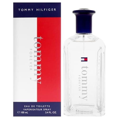Image of Tommy Hilfiger - Tommy Forever Eau de Toilette 100 ml - Perfume for Men - Fragrance Woody Aromatic - Zesty and Fresh Notes - Transparent Glass Bottle