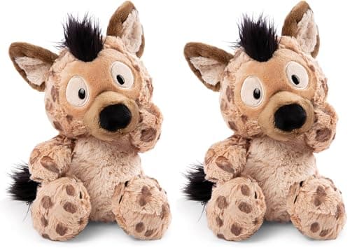 Image of Nici 48865 Soft Toy Hyena Helgi 25cm Green, Beige (Pack of 2)