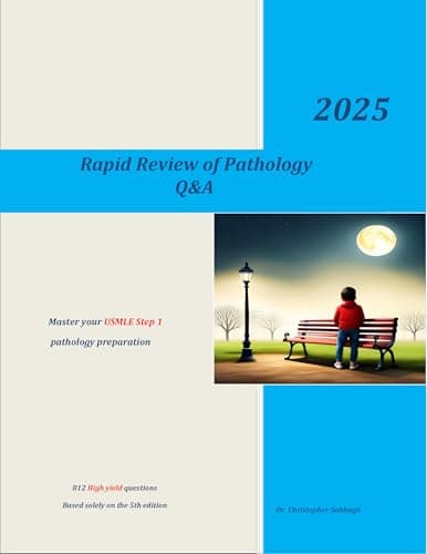 Image of Rapid Review of Pathology Q&A: master your USMLE step 1 pathology preparation