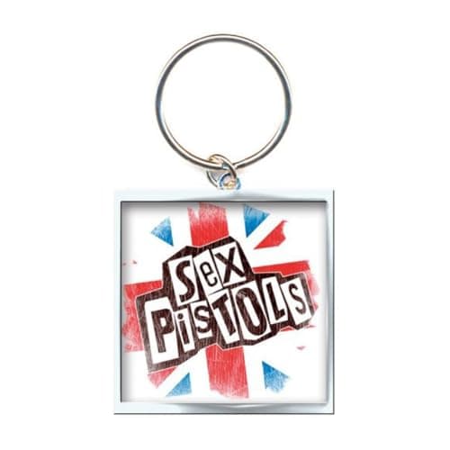 Image of Rock Off - Sex Pistols Enamel Keychain Union Jack