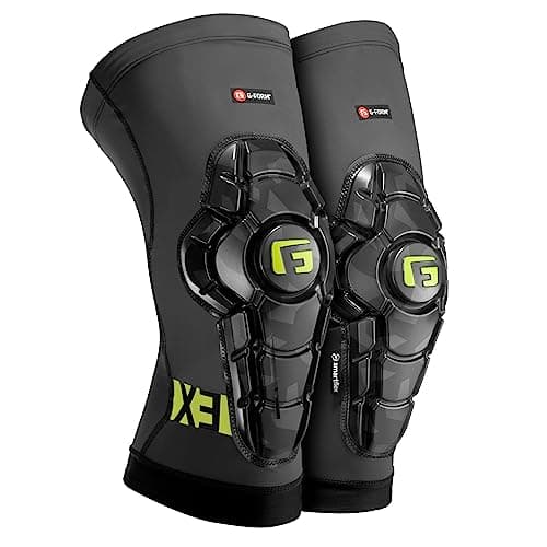 Image of G-Form Pro-X3 Mountain Bike Knee Guards - Knee Pads for Men & Women - Camo/Titanium, Adult Small