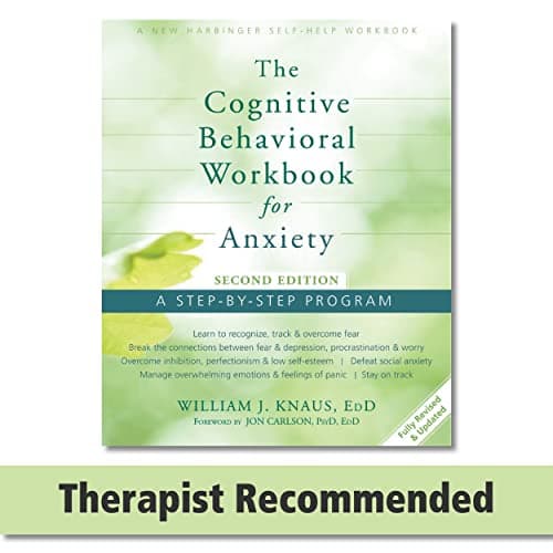 Image of Cognitive Behavioral Workbook for Anxiety: A Step-By-Step Program