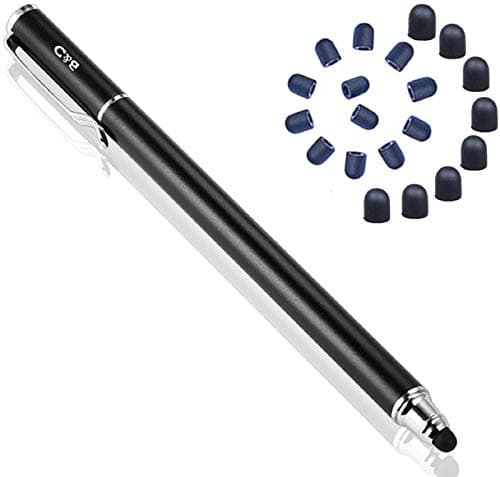 Image of Bargains Depot B&D Universal Capacitive Stylus Pen 2-in-1 Styli Touch Screen Pen for iPad, iPhone, Switch, Tablet, Samsung, Galaxy, Huawei, Xiaomi(Black)