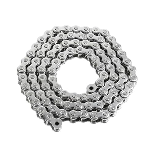 Image of Compatible for Conveyor System, 1.524M 304 Stainless Steel Double Pitch Large Mini Roller Chain(08B-1 1m 4 points-)