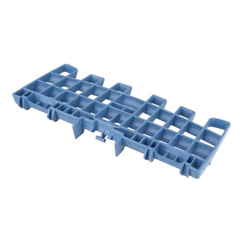 Image of sparefixd for Indesit DIF04B1 UK Side Flap Glass Holder Blue Dishwasher
