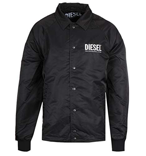 Image of Diesel J-Akio Black Coach Jacket - Medium