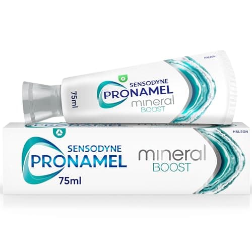 Image of Sensodyne Pronamel Toothpaste Mineral Boost, Fluoride Toothpaste for Acid Weakened Enamel Repair, Peppermint Flavour, 75ml