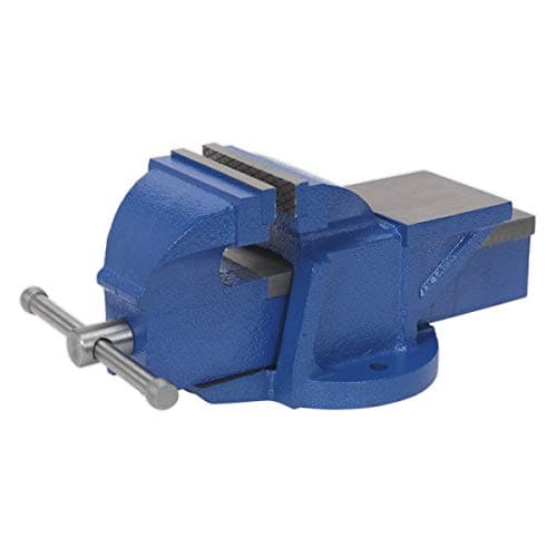 Image of Sealey Cv100Xt Vice 100Mm Fixed Base Professional Heavy-Duty