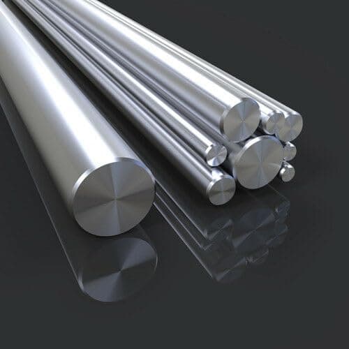 Image of Aluminium round bar all diameters and sizes aluminium rod from 1/4" up to 2" or 6.35mm up to 50mm, Aluminium round bar grade 6082 (1, 300mm, 12.7mm - 1/2")