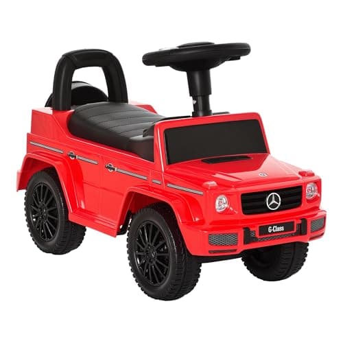 Image of HOMCOM 3 in 1 Kids Ride On Car G350 Licensed Foot To Floor Slider Toddler Push Along NO POWER Red 12-36 months