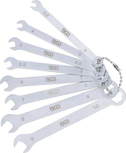 Image of BGS 8646 | Combination Spanner Set | Stubby Type | 4 - 10 mm | 8 pcs.