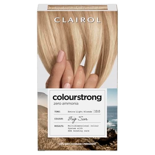 Image of Clairol Colour Strong Permanent Hair Dye - 10.0 Extra Light Blonde