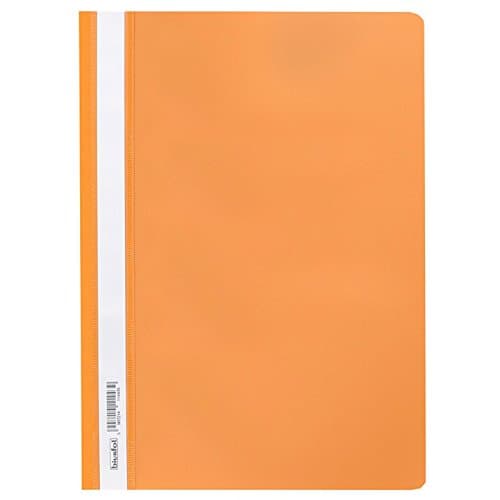 Image of OFFICE CENTRE 5 x Orange A4 Presentation Project Folders Report Document Organiser Holder Case 2 Prong Display Paperwork