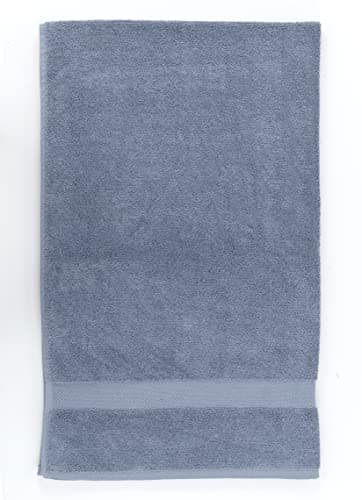 Image of La Maison 100% Egyptian Cotton 600GSM Premium Towels Super Soft Everyday Use Fade Resistant Highly Absorbent Quick Dry Face Hand Bath Sheet (90cm x 150cm Bath Sheet, Pacific Blue)