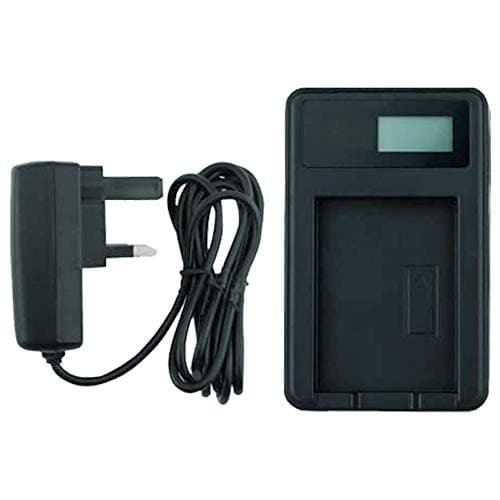 Image of Mains Battery Charger for Canon EOS 450D, 500D, 1000D, Kiss F, Kiss X2, Kiss X3, Rebel XS, Rebel XSi and Rebel T1i Digital SLR Cameras - Battery Charger LC-E5E / LC-E5 for LP-E5 Battery
