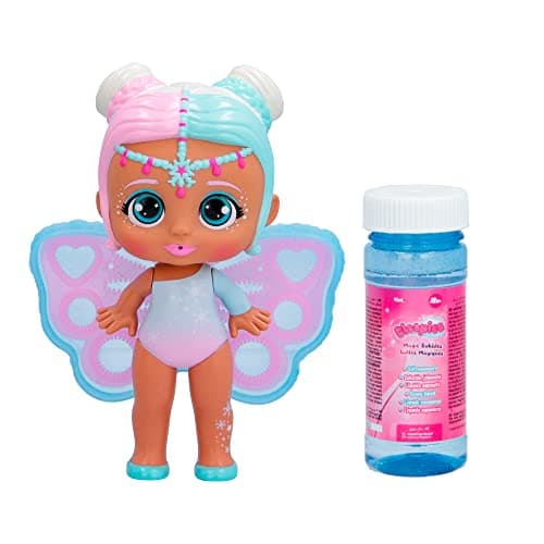 Image of BLOOPIES Magic Bubbles Clodett, Collectible Fairy Doll that Squirts Water and Makes Magic Bubbles with her Wings, Bath and Water Toy for Girls and Boys from 18 months